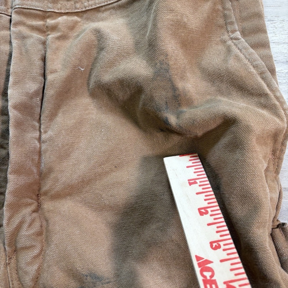 Vtg Walls Coveralls Brown Blizzard Puff Insulated Workwear Mens Sz Large Reg - Picture 11 of 15